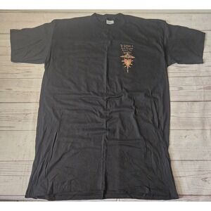 The Chieftains & Sarah McLachlan 1995 Local Crew Tour Shirt Acoustic Brockum XL